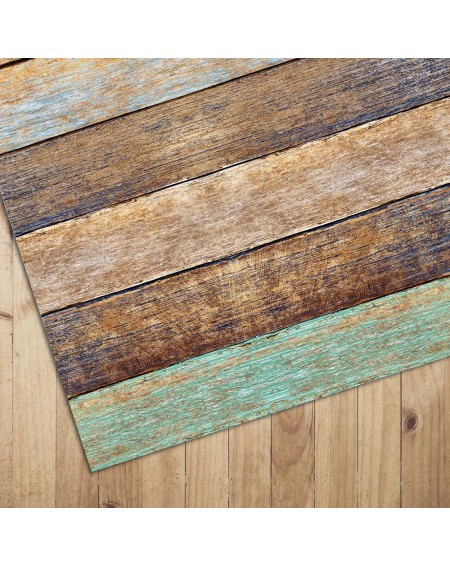 Detalle salvamantel PVC imitación madera Deco&Fun